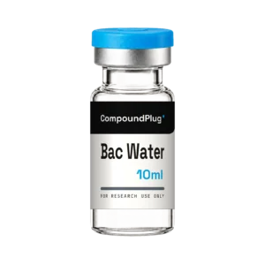 CompoundPlug bacteriostatic water 10ml vial, for research use only