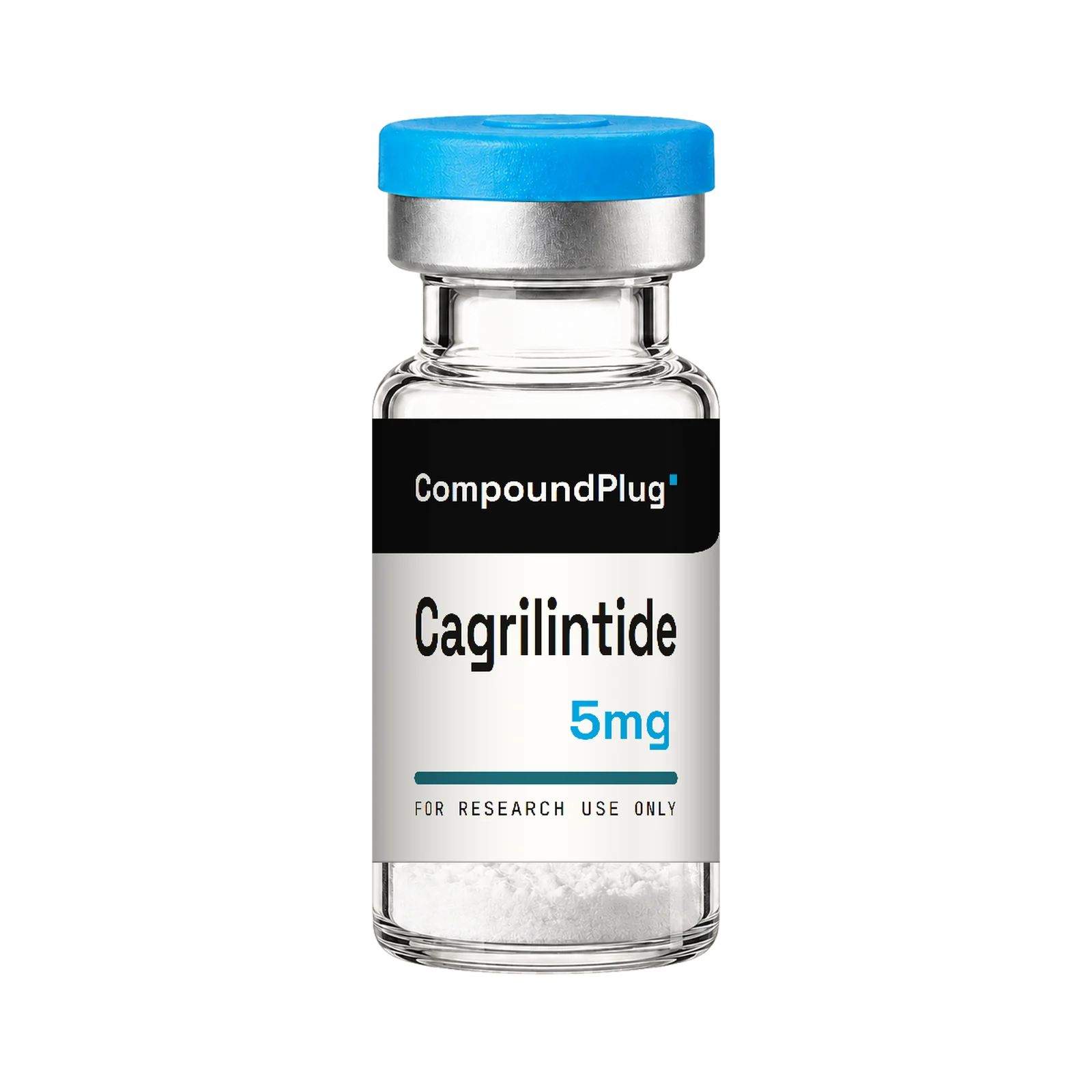 CompoundPlug Cagrilintide 5mg research peptide vial, lyophilized powder, for research use only